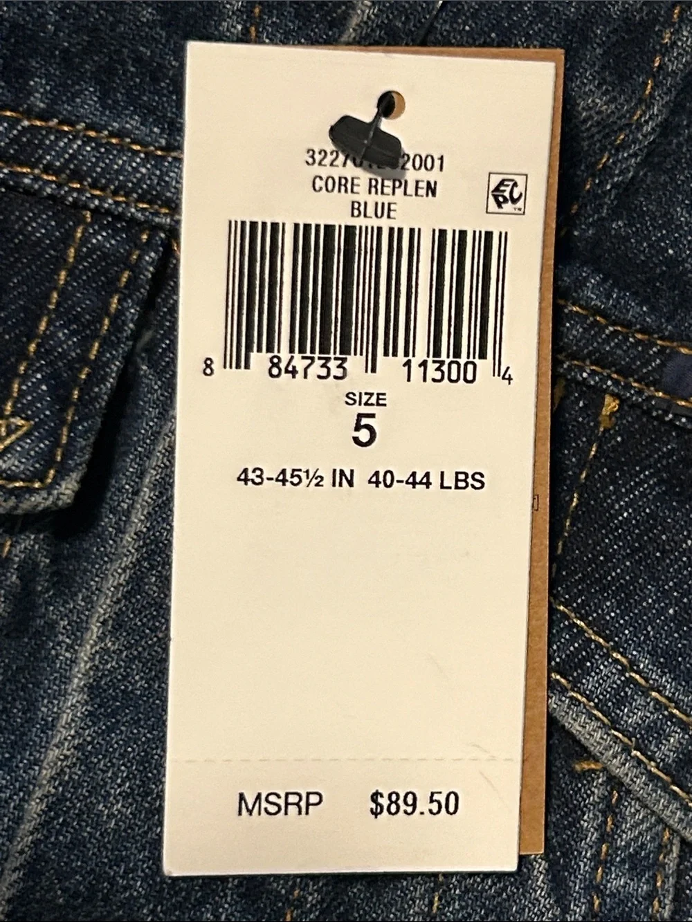 Polo by Ralph Lauren Kids Indigo Denim Jacket with Flag Patch 50% OFF SEND OFFER